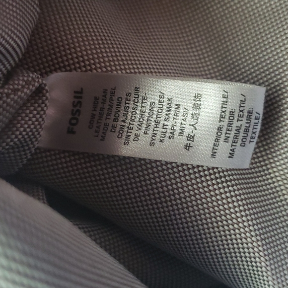 Fossil Evelyn Tote Cow Hide Leather - Picture 9 of 12